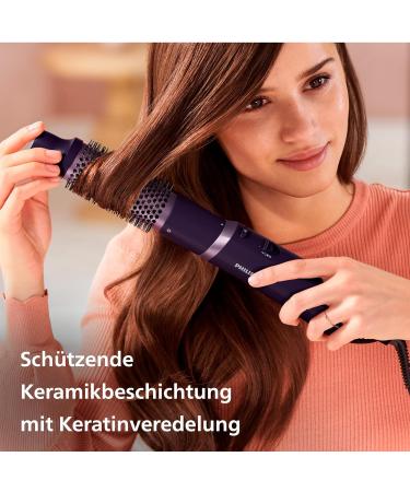 Philips Airstyler 3000 - 800W Hot Air Brush with 3 Attachments - Model BHA305/00 - Blue | International Shipping Available - Buy Online on GoSupps.com