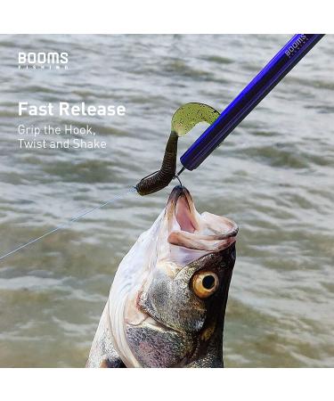 Booms Fishing R2 Hook Remover - 10-inch Squeeze-Out Fish Hook Tool in Blue - Buy Online on GoSupps.com