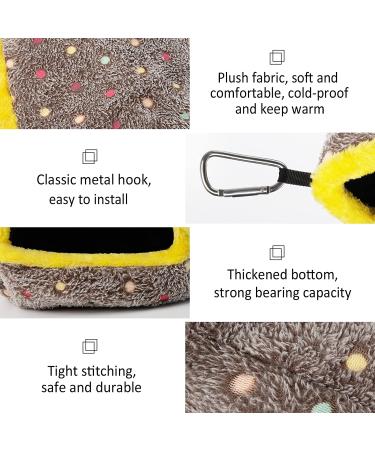 MEWTOGO Large Winter Warm Bird Nest House - Cozy Parrot Bed for Cage | Hanging Hammock for Parakeets, African Grey, Cockatoos, Cockatiels & Lovebirds - Buy Online on GoSupps.com