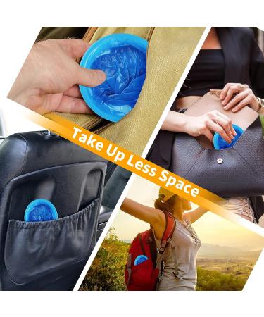 200 Disposable Vomit Bags 1000ml - Blue Nausea Bags for Travel, Motion Sickness, Pregnancy - Leak Resistant Emesis Bags - Aircraft & Car Sickness Bag - Barf Bags for Patients & Kids - Buy Online on GoSupps.com