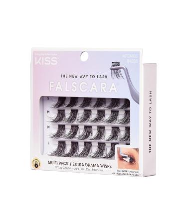 Kiss Falscara Extra Drama Wisps Multi-Pack - Enhance Your Lashes with Natural-looking Flair - Buy Online on GoSupps.com