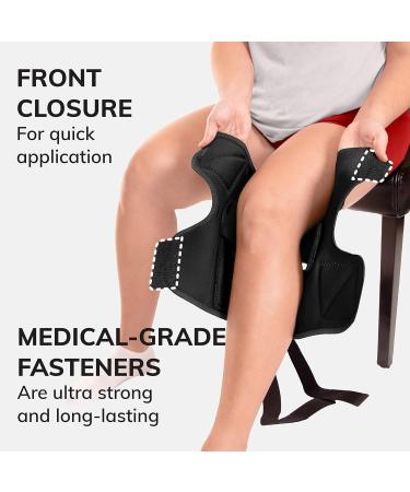 Buy BraceAbility Obesity Hinged Knee Brace XXXL | Plus Size Support for Arthritis Joint Pain Relief & Ligament Weakness - Ideal for Men & Women - Buy Online on GoSupps.com