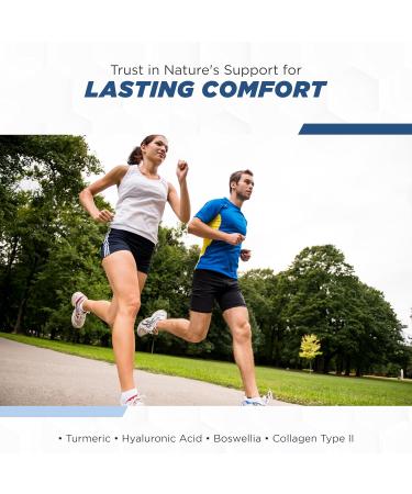 Advanced Joint Support Supplement - Boost Flexibility & Strength | Type II Collagen Turmeric Boswellia - 30 Servings for Joint Health Relief - Buy Online on GoSupps.com