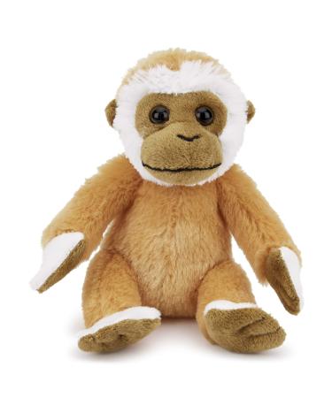Zappi Co Children's Soft Cuddly Plush Toy Animal - Perfect Perfect Soft Snuggly Playtime Companions for Children (12-15cm /5-6") (Gibbon) One Size Gibbon