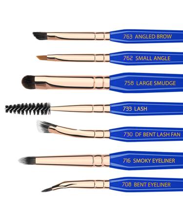 Bdellium Tools Professional Makeup Brushes - Golden Triangle 15pc Eyes Only Set with Pouch | International Shipping Available - Buy Online on GoSupps.com