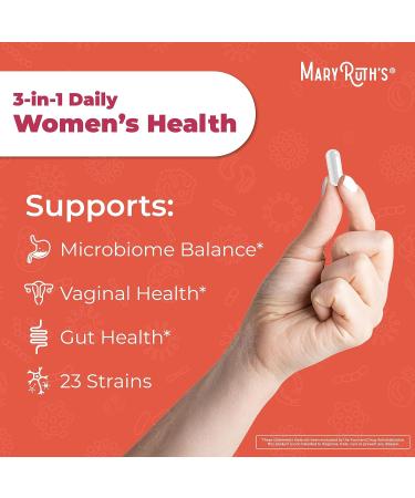 MaryRuth Organics Prenatal Postnatal Multivitamin Gummies (Strawberry) & Women's 3-in-1 Daily Probiotic Capsules | Clean Label Project Verified | Breastfeeding & Gut Health | Vegan Non-GMO - Buy Online on GoSupps.com