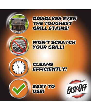 Easy-Off BBQ Grill Cleaner 14.5 oz Aerosol Can - Pack of 1 - Buy Online on GoSupps.com