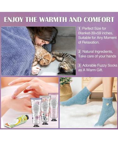 VESPRO Spa Gift Basket for Women - Relaxing Bath and Body Works Set for Mom, Sister, Wife - Spring Sympathy Gift Box in Purple - Buy Online on GoSupps.com