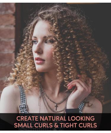 Terviiix 3/8 Inch Small Barrel Curling Iron Wand - Argan Oil & Keratin Infused Ceramic Curler for Short & Long Hair with Digital Temperature Control - International Shipping Available - Buy Online on GoSupps.com