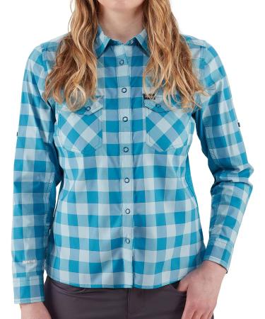 NRS Women's Guide Long Sleeve Shirt - Hydro - Large | Performance Outdoor Apparel - Buy Online on GoSupps.com