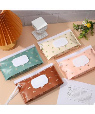 Sannix Baby Wet Wipes Pocket - Portable Reusable Dispenser for On-the-Go (Bohemia) | Eco-Friendly & Convenient Baby Care - Buy Online on GoSupps.com