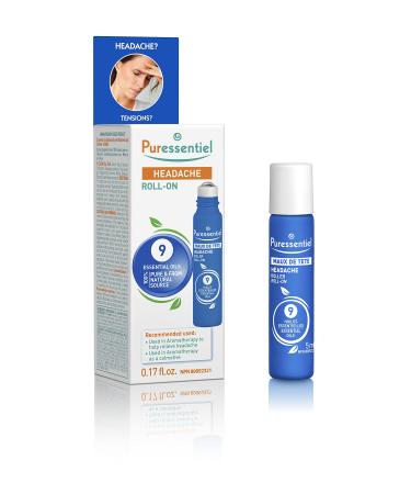 PURESSENTIEL Headache Essential Oil Roll On 5 ML