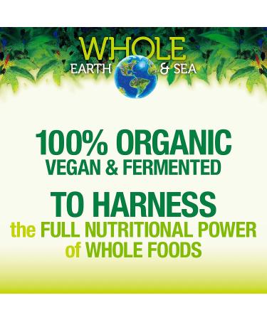 Natural Factors Whole Earth & Sea Organic Fermented Protein & Greens Chocolate Supplement 1lb 9 Oz - Vegan Whole Food, 20 Servings - Pack of 1 - Buy Online on GoSupps.com