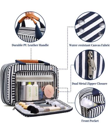 Bosidu Hanging Travel Toiletry Bag - Large Capacity Organizer for Women with 4 Compartments & Sturdy Hook - Ideal for Travel & Daily Use - Buy Online on GoSupps.com