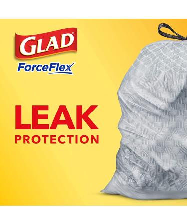 Glad ForceFlex 13 Gallon Trash Bags with Febreze Freshness - 80 Count - Buy Online on GoSupps.com