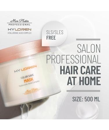 HYLoren Color Save Masque capillaire l'acide hyaluronique masque lissant revitalisant en profondeur adoucit lisse et fait briller les cheveux ab m s 500 ml Pour cheveux secs et ab m s. - Buy Online on GoSupps.com