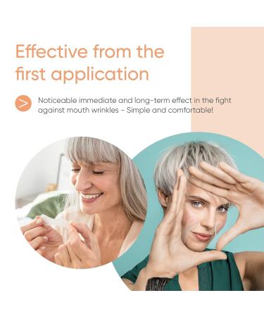 Buy Apricot Silicone Mouth Pads - Anti-Aging with Hyaluron for Upper Lip & Nasolabial Folds - 30 Uses - International Shipping - Buy Online on GoSupps.com