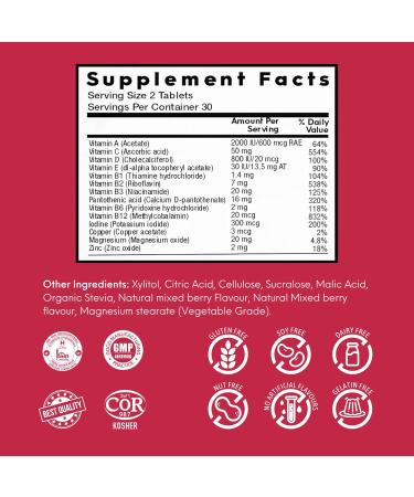 Nutrameltz Multivitamin for Men and Women - Buy Online on GoSupps.com