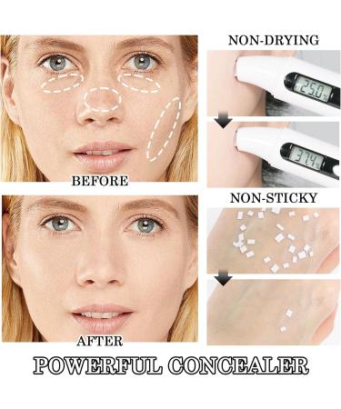 6 Colors Correcting Concealer Cream Contour Palette Long Lasting Concealer Cream Makeup Palettes with Concealer Brush Multi-purpose Contouring Liquid Foundation Makeup Kit - Buy Online on GoSupps.com