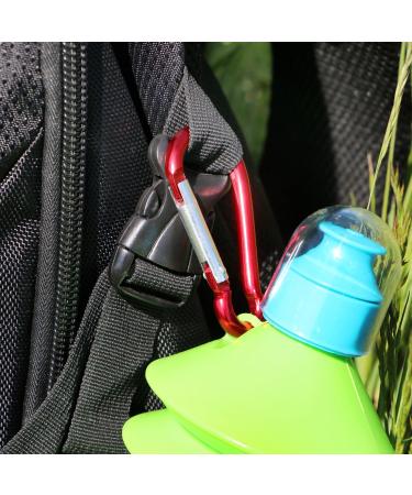 Buy com-four Carabiner - 12 Pack Snap Hook with Safety Closure for Keys & Camping - International Shipping - Buy Online on GoSupps.com