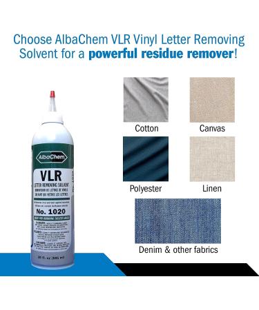 AlbaChem Heat Transfer Vinyl Remover 20 fl. oz - Fabric Safe - Buy Online on GoSupps.com