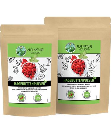 Organic Rosehip Powder 1 KG - 100% Pure, Vegan & Additive-Free - Buy Online on GoSupps.com