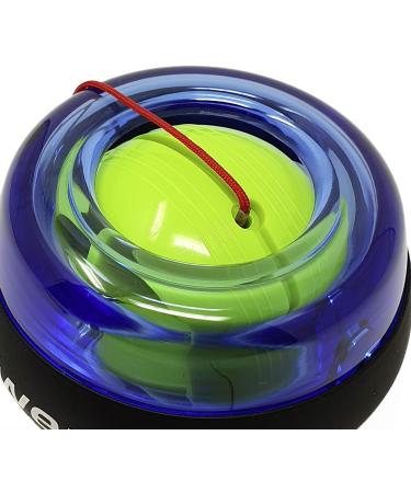 Powerball Max Blue - Gyroscopic Hand Trainer with Blue Light & Speed Meter | Original Kernpower - Buy Online on GoSupps.com