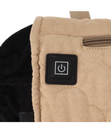 Portable Outdoor Hand Warmer Bag - Windproof USB Warmer for Camping (Khaki) - Ultimate Heat Solution - Buy Online on GoSupps.com