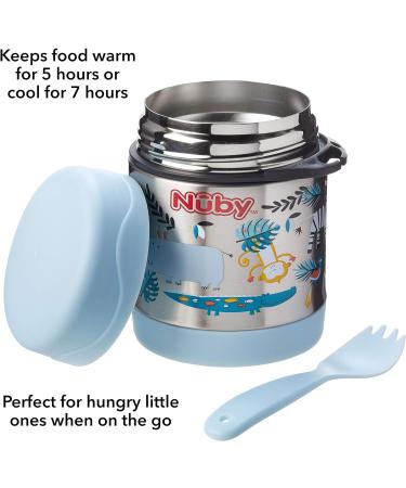 Nuby Thermos Jar: Insulated Food Flask for Hot & Cold Meals - Unisex 12 Months - Buy Online on GoSupps.com