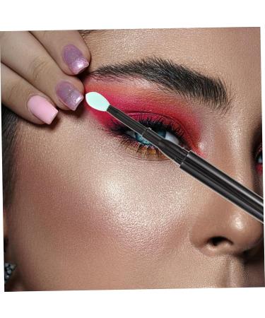 BELLIFFY 12pcs Silicone Lip Brush Glitter Eyeshadow Brush with Cap Lipstick Applicator Eye Makeup - Buy Online on GoSupps.com