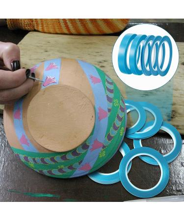 Vinyl Tape for Automotive Paint | High Temperature Low Tack Masking Tape - 5 Rolls (1/16-3/4) - Buy Online on GoSupps.com