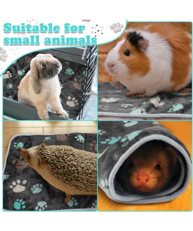 NAMALU 4 Waterproof Guinea Pig Fleece Ceiling & Small Dog Blanket | Absorbent Reusable Cage Inserts & Cuddly Sleep Pad (60x40 cm) - Sweet Paws - Buy Online on GoSupps.com