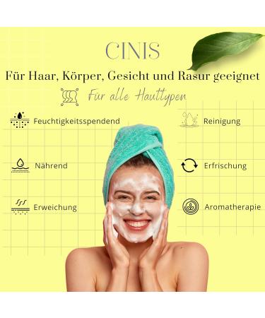 CINIS Handmade Soap Sunny-Sani Chalkidiki with Mandarin and Lime -%100 Natural Soap - e100g - Buy Online on GoSupps.com