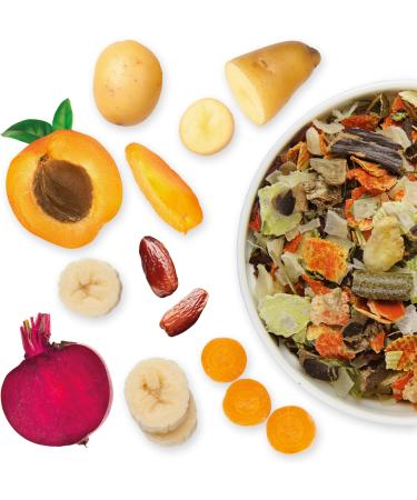 Schecker Dog Food - Vegetable and Fruit Mix - Grain Free - Optimal Barf Supplement - 2 kg - Vegetable Flakes with Fruit - Buy Online on GoSupps.com