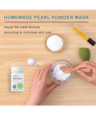 Organic Pearl Powder 4oz - 99.9% Pure Cosmetic Grade for DIY Masks & Creams | Best Quality Organic Pearl Powder for Homemade Cosmetics - Buy Online on GoSupps.com