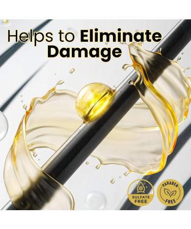 Aloe Repair Shampoo for Damaged Hair | Hydrates Adds Shine & Body | Promotes Healthy Growth for All Hair Types - Buy Online on GoSupps.com