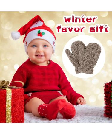 Kids Winter Magic Mittens - Cute Dinosaur Paw Star Design for Toddlers | 1-4 Years Old Boys and Girls | Warm Knitted Gloves - Buy Online on GoSupps.com