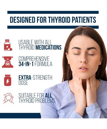 Dr. Westin Childs - Thyroid Daily Essentials - Multivitamin for Women & Men with Immune & Stress Support - Iodine Zinc Selenium Fulvic Acid Activated B Vitamins K2 L-Tyrosine Rhodiola - 240 Ct - Buy Online on GoSupps.com