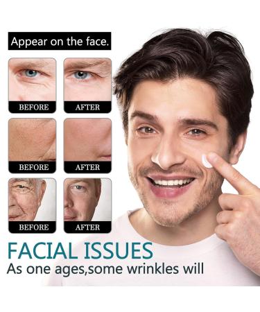 3Set Wrinkle Defense Tallow Balm - Men's Skin Care Kit | Anti-Wrinkle Moisturizer Night Serum & Face Wash - Buy Online on GoSupps.com