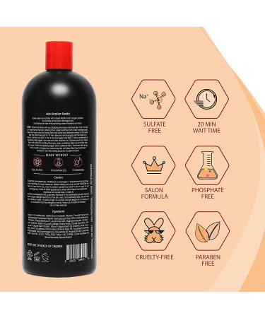 Alda Chocolate Brazilian Keratin Treatment 32 Fl Oz - Permanent Straightening Blowout - Buy Online on GoSupps.com