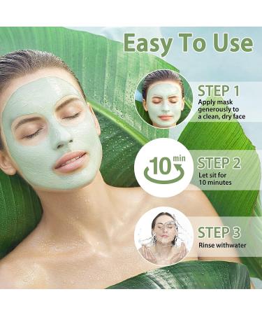 LAVONE Green Tea Mask Stick - Deep Cleansing Blackhead Remover for Skin Care | Pore Minimizer, Moisturizing, Brightening, Oil Control | Women and Men - Buy Online on GoSupps.com