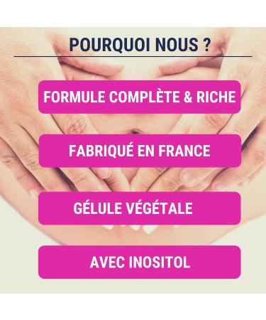 DESIGN FORMULA | 60 Days | Folic Acid Myo-Inositol Vit grp B Vit C Vit E Trace Elements Selenium Iodine | 1 capsule/day | PCOS | Made in France - Buy Online on GoSupps.com