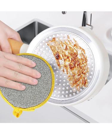 Shakven Dish Sponges Kitchen | Soft Double Sided High Elastic Dish Sponge | Efficient Cleaning Kitchen Sponges Cleaning Cloths Hangable Dishcloths for Tableware Utensils - Buy Online on GoSupps.com