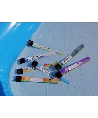 Buy Waterproof SOS Emergency Bracelet & Pen Set for Kids | 4-Piece Labeling Bracelets - Reusable & Durable - Buy Online on GoSupps.com