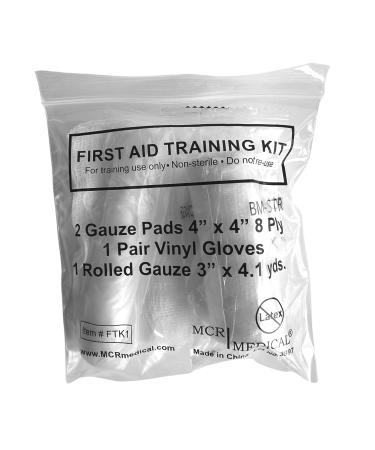 Box of 10 First Aid Training Kits  Basic  MCR Medical