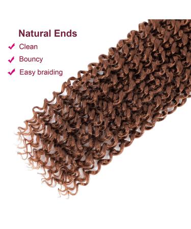Dansama 18 Passion Twist Hair - Water Wave Bohemian Braiding Hair for Butterfly Crochet (Pack of 6, #30) - Buy Online on GoSupps.com