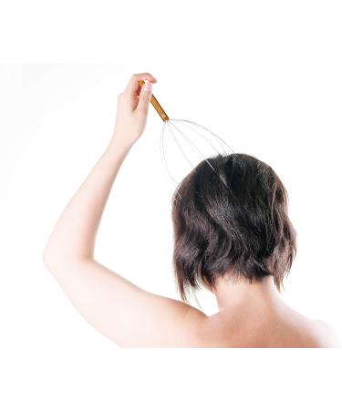 Body Back - Scalp Massager Head Massager Head Scratcher Massager Hair Scalp Massager Stocking Stuffer Stress Relief & Relaxation 2 Pack Silver 2-pack (Silver) - Buy Online on GoSupps.com