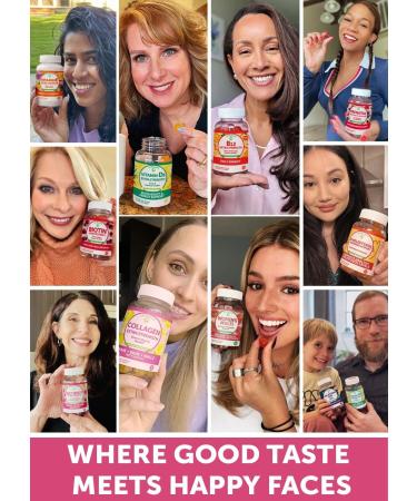 Lunakai USA Manufactured Collagen Gummies for Women & Men Over 50 Biotin & Vitamin C Supports Skin Elasticity Hair & Nail Strength Joint Support 60ct Single Bottle - Buy Online on GoSupps.com