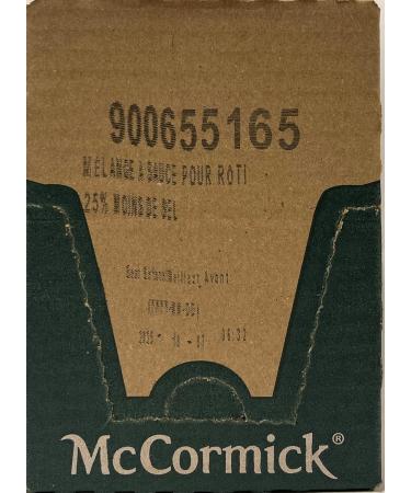 McCormick Gourmet Premium Quality Dry Sauce Mix Roast Gravy Less Salt 32g Case Pack 12 Count - Buy Online on GoSupps.com