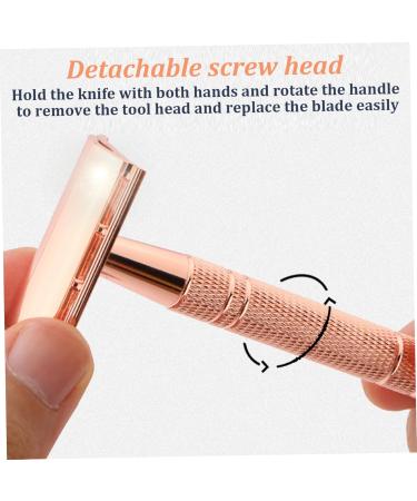 Safety Double Edge Stainless Steel Razors for Men - Close & Smooth Shave | Detachable Head - Buy Online on GoSupps.com